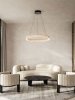 Designerska lampa wisząca do salonu marmurowa betonowa Luces Exclusivas